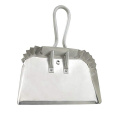 Industrial Aluminum Metal Dustpan with rolled handle